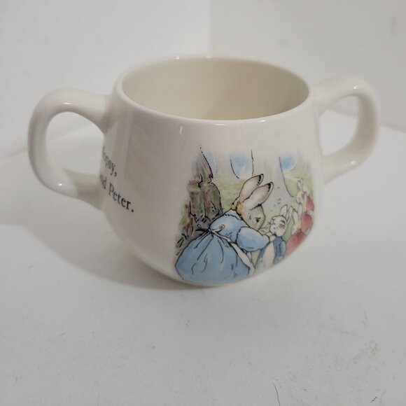 Vintage Wedgwood Peter Rabbit Ceramic Children's Mug - Picture 2 of 5
